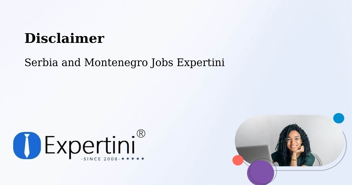 Disclaimer – Fall River - Serbia and Montenegro Jobs Expertini
