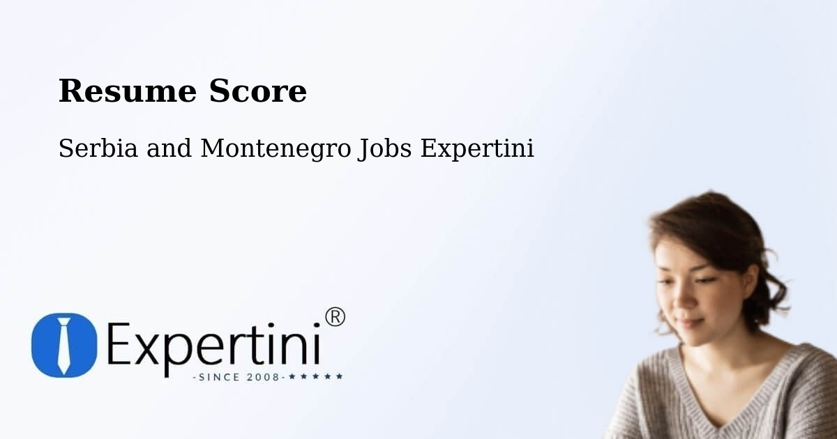 Resume Score & Job Description Match Tool – Fall River - Serbia and Montenegro Jobs Expertini